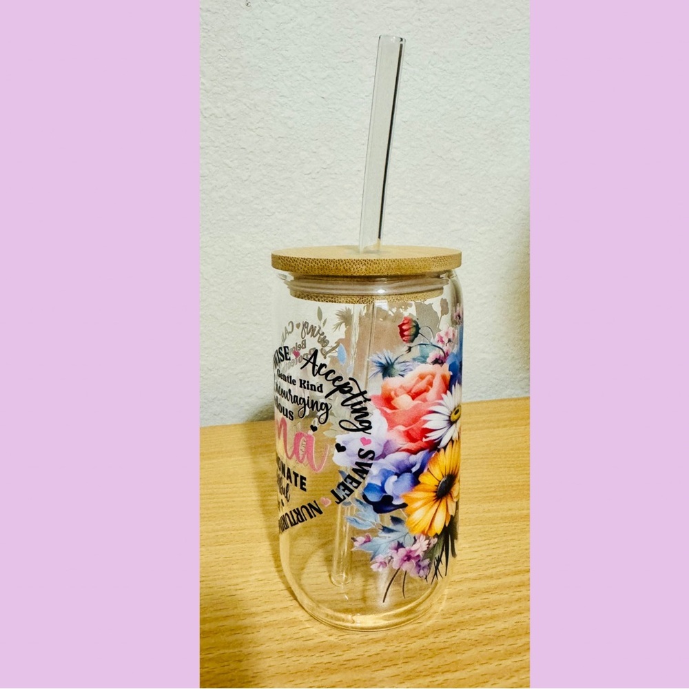 Mama Glass Cup (Mother’s Day Gift) - Picture 4 of 8